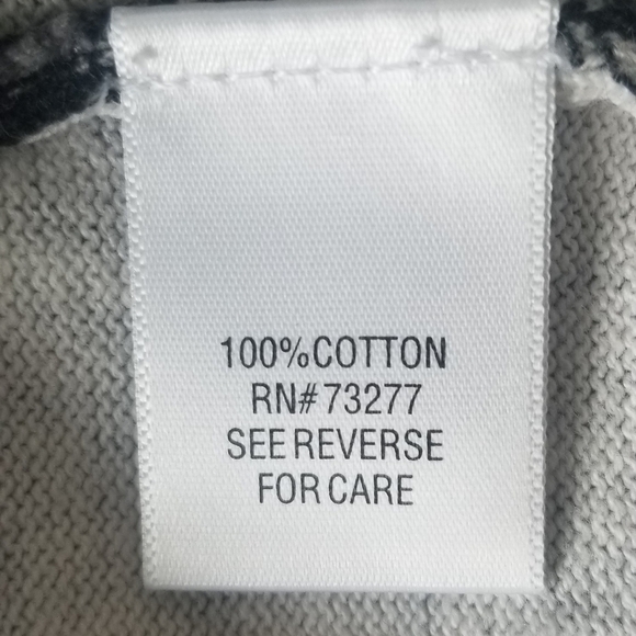 Croft & Barrow Black & White Floral Button Down Cardigan. Size 2 XL. - Picture 7 of 9